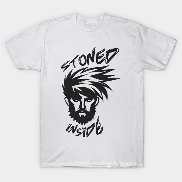 Stone Inside T-Shirt by Whatastory